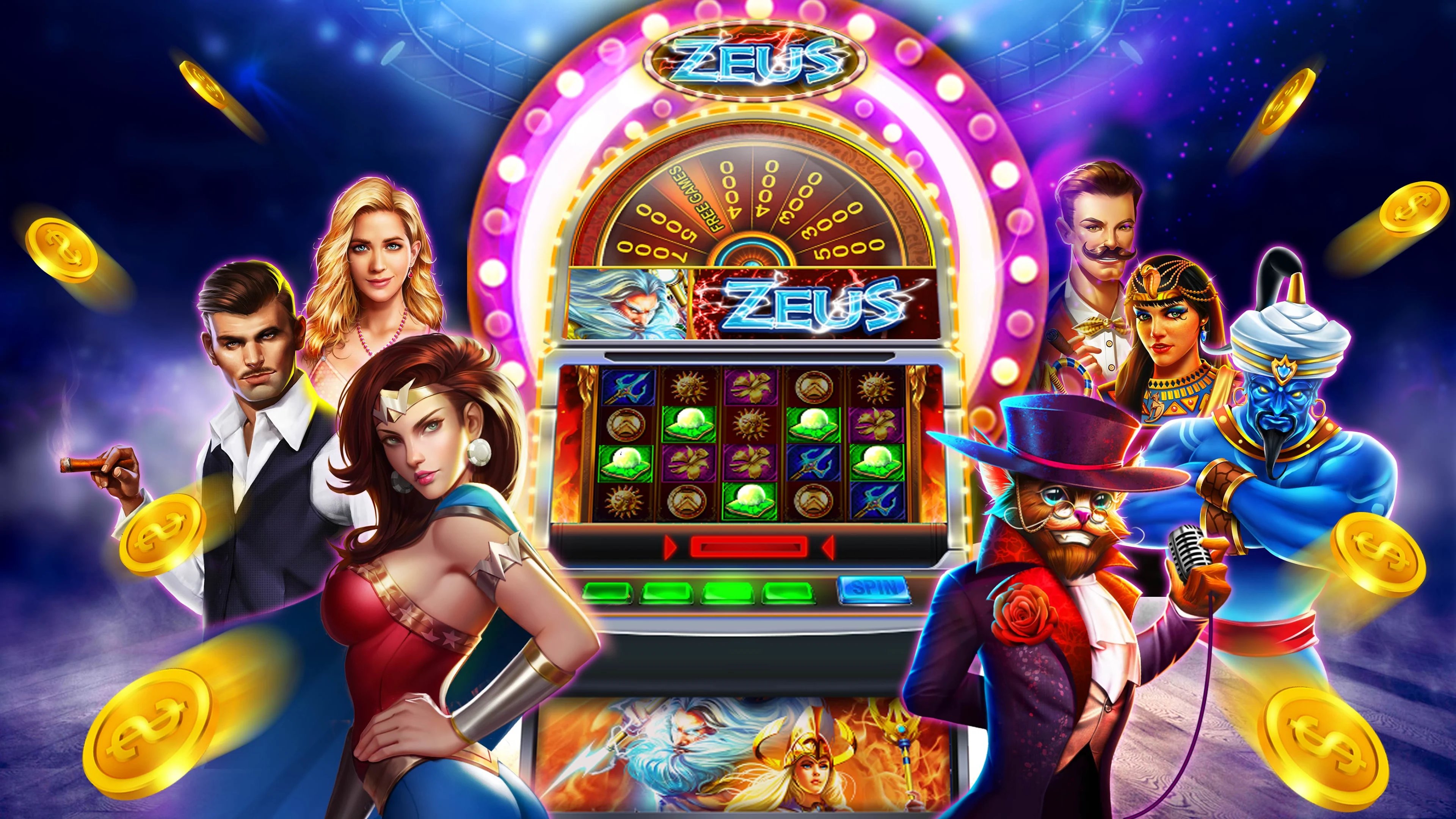 Antarmuka aplikasi mobile v77game menampilkan menu taruhan Liga 1 dan kasino langsung